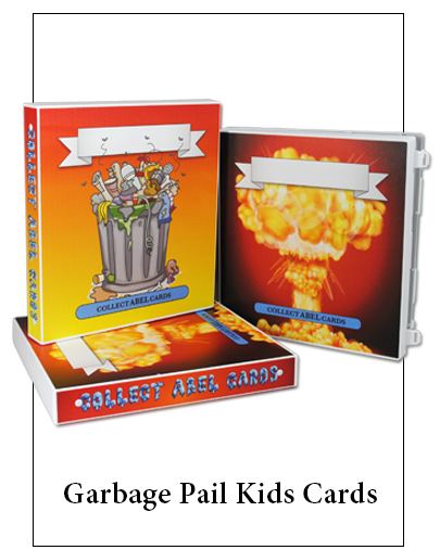 binder for cards - garbage pail kids